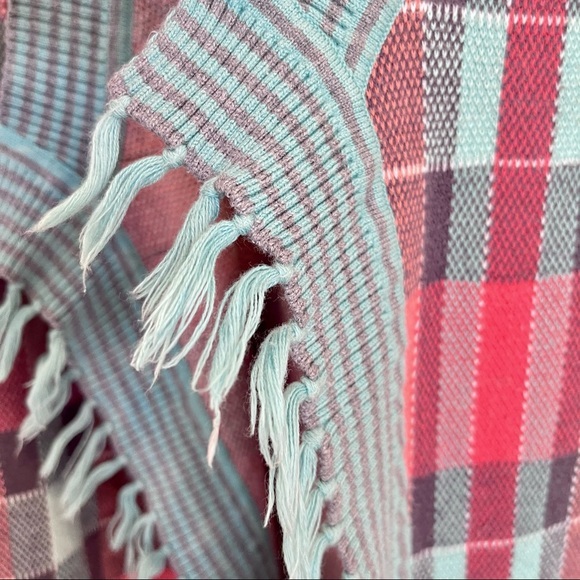 Matilda Jane‎ Steadfast Plaid Fringe Printed Cardigan - Picture 5 of 8